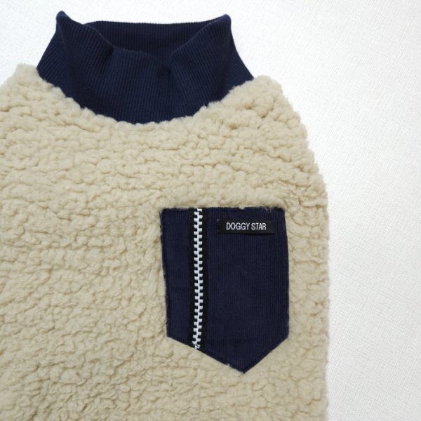 画像15: ダックスフンド 服 Tシャツ ポケットボア 小型犬 中型犬 S M L XL 冬 ダックス おしゃれ 犬 洋服 doggystar ドッギースター 即日発送出来ます (15)