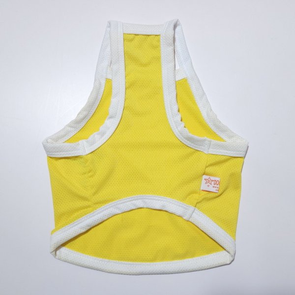 画像4: ダックス服 S M L XL  接触冷感 クール ひんやり クロップド タンクトップ スポーツ 小型犬 中型犬 ダックスフンド  夏 doggystar ドッギースター 即日発送出来ます (4)