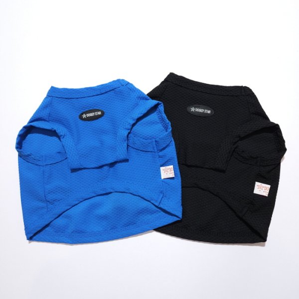 画像4: ダックス服 S M L XL  接触冷感 クール クロップド タンクトップ ひんやり 小型犬 中型犬 ダックスフンド  夏 doggystar ドッギースター 即日発送出来ます (4)