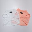 画像2: ダックス服 S M L XL  接触冷感 クール クロップド タンクトップ ひんやり 小型犬 中型犬 ダックスフンド  夏 doggystar ドッギースター 6/10発送出来ます (2)