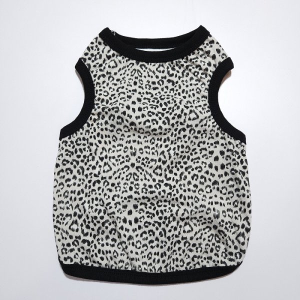 画像4: フレブル服  L XL 2XL 3XL 4XL 5XL  ヒョウ柄 タンクトップ レオパード 中型犬 大型犬 フレンチブルドッグ パグ  夏 doggystar ドッギースター 即日発送できます (4)