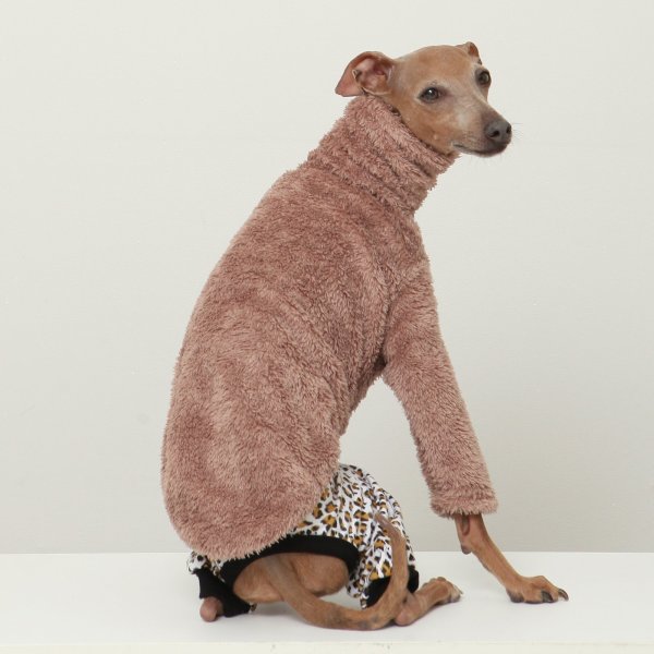 画像20: イタグレ服 S M L XL 2XL 3XL ヒョウ柄 ロンパース つなぎ レオパードゆったり ジョガーパンツ 小型犬 中型犬 大型犬 春夏 doggystar ドッギースター 即日発送できます (20)