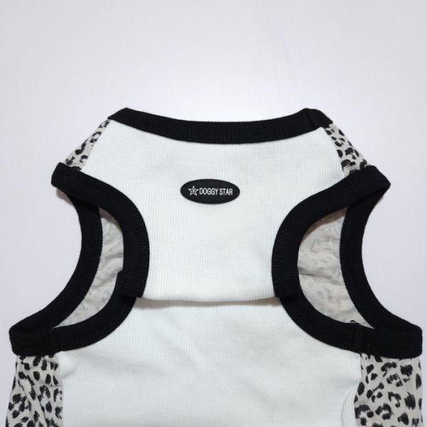 画像6: フレブル服  L XL 2XL 3XL 4XL 5XL  ヒョウ柄 タンクトップ レオパード 中型犬 大型犬 フレンチブルドッグ パグ  夏 doggystar ドッギースター 即日発送できます (6)