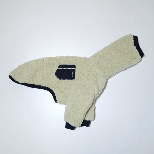 画像10: イタグレ服 S M L XL 2XL 3XL ボア ポケット フリース  長袖 Tシャツ 小型犬 中型犬 大型犬 秋 冬 doggystar ドッギースター 即日発送出来ます (10)