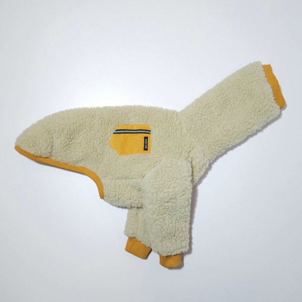 画像22: イタグレ服 S M L XL 2XL 3XL ボア ポケット フリース  長袖 Tシャツ 小型犬 中型犬 大型犬 秋 冬 doggystar ドッギースター 即日発送出来ます (22)