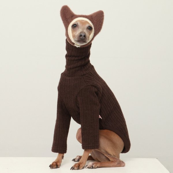 画像22: イタグレ服 無地ニットTシャツ S M L XL 2XL 3XL 小型犬 中型犬 春夏秋冬室内着 インナー doggystar ドッギースター 即日発送出来ます (22)