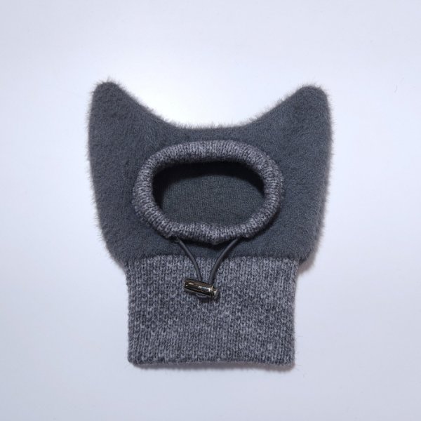 画像15: イタグレ帽子 S  L 小型犬 中型犬 秋冬 耳付き ニットキャップ ビニー帽 ほっかむり帽子（服は含まれません）doggystar ドッギースター即日発送出来ます。 (15)