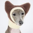 画像8: イタグレ帽子 S  L 小型犬 中型犬 秋冬 耳付き ニットキャップ ビニー帽 ほっかむり帽子（服は含まれません）doggystar ドッギースター9/8より発送致します (8)