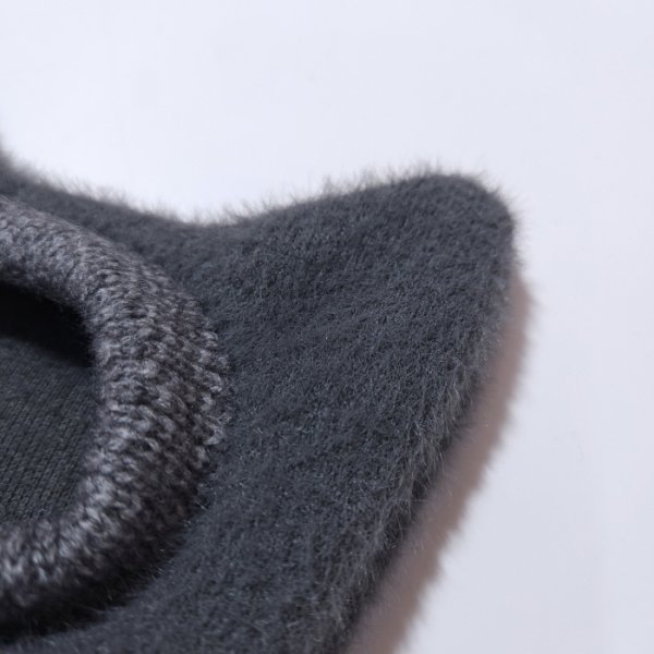 画像18: イタグレ帽子 S  L 小型犬 中型犬 秋冬 耳付き ニットキャップ ビニー帽 ほっかむり帽子（服は含まれません）doggystar ドッギースター即日発送出来ます。 (18)