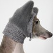 画像21: イタグレ帽子 S  L 小型犬 中型犬 秋冬 耳付き ニットキャップ ビニー帽 ほっかむり帽子（服は含まれません）doggystar ドッギースター9/8より発送致します (21)