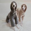 画像26: イタグレ服  S M L XL 2XL 3XL 　パーカー コーデュロイ リブ地   ロンパース つなぎ 小型犬 中型犬 大型犬 春 秋 冬服 doggystar ドッギースター  10/14より発送できます。 (26)