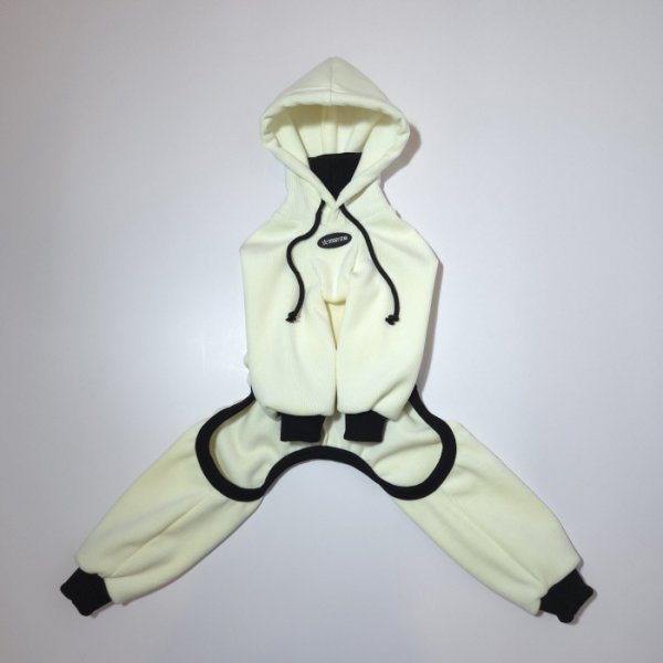 画像27: イタグレ服  S M L XL 2XL 3XL コーデュロイ パーカー リブ地   ロンパース つなぎ 小型犬 中型犬 大型犬 春 秋 冬服 doggystar ドッギースター  即日発送できます。 (27)