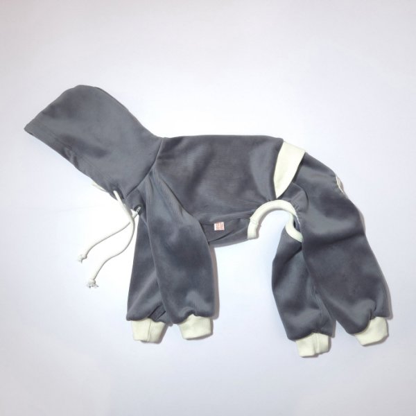 画像34: イタグレ服  S M L XL 2XL 3XL コーデュロイ パーカー リブ地   ロンパース つなぎ 小型犬 中型犬 大型犬 春 秋 冬服 doggystar ドッギースター  即日発送できます。 (34)