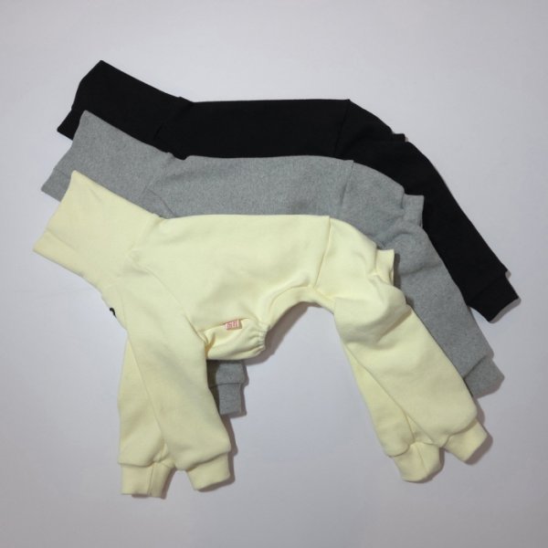 画像26: イタグレ服 S M L XL 2XL 3XL ピーチ 無地 長袖 ロンパース つなぎ 小型犬 中型犬 大型犬 春  秋 冬 doggystar ドッギースター 即日発送出来ます (26)