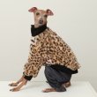画像1: イタグレ服 S M L XL 2XL 3XL ファスナー 長袖 ファージャンパー 小型犬 中型犬 大型犬 秋 冬服 doggystar ドッギースター 10/22発送出来ます (1)