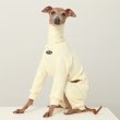 画像3: イタグレ服 S M L XL 2XL 3XL ピーチ 無地 長袖 ロンパース つなぎ 小型犬 中型犬 大型犬 春  秋 冬 doggystar ドッギースター 即日発送出来ます (3)