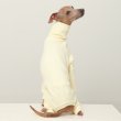 画像5: イタグレ服 S M L XL 2XL 3XL ピーチ 無地 長袖 ロンパース つなぎ 小型犬 中型犬 大型犬 春  秋 冬 doggystar ドッギースター 即日発送出来ます (5)