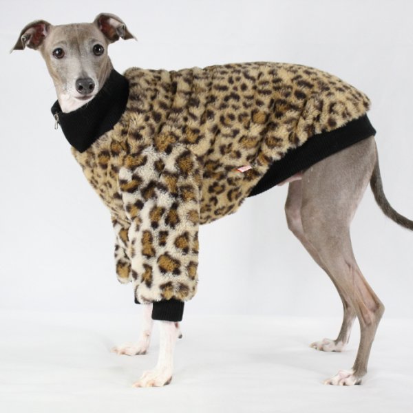 画像9: イタグレ服 S M L XL 2XL 3XL ファスナー 長袖 ファージャンパー 小型犬 中型犬 大型犬 秋 冬服 doggystar ドッギースター 即日発送出来ます (9)