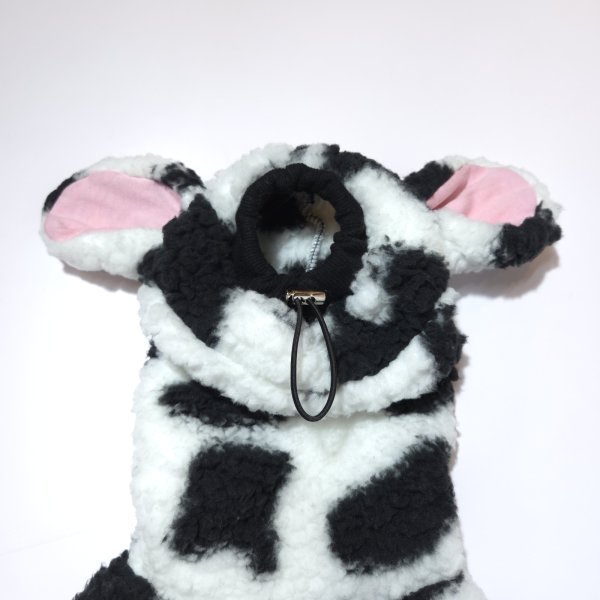 画像15: イタグレ服 S M L XL 2XL 3XL ウシさん フリース ロンパース つなぎ 小型犬 中型犬 大型犬 冬服 韓国犬服 doggystar ドッギースター 1/15より致します (15)