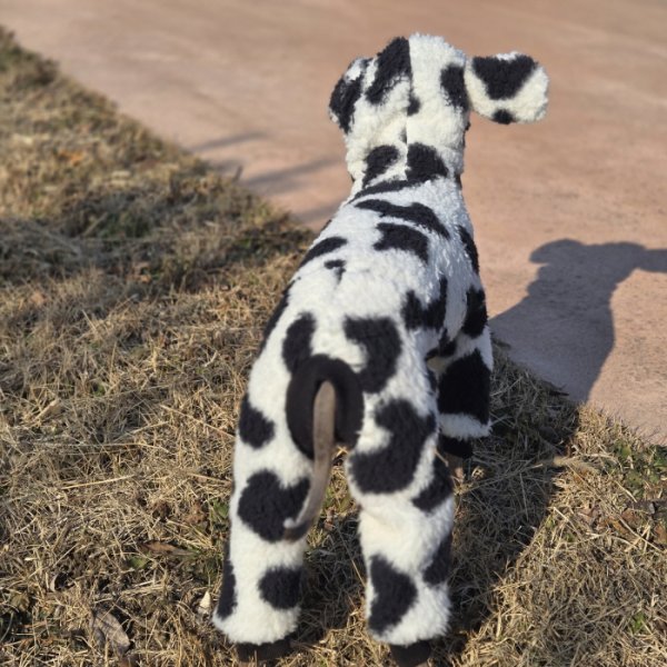 画像18: イタグレ服 S M L XL 2XL 3XL ウシさん フリース ロンパース つなぎ 小型犬 中型犬 大型犬 冬服 韓国犬服 doggystar ドッギースター 即日発送出来ます (18)