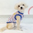 画像14: 犬服 ボーダー スマイル シンプル タンクトップ S M L XL 2XL 3XL 4XL 5XL 6XL 小型犬 中型犬 大型犬 春 夏 袖なし おしゃれ ペット服 doggystar ドッギースター  (14)