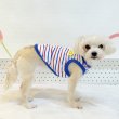 画像15: 犬服 ボーダー スマイル シンプル タンクトップ S M L XL 2XL 3XL 4XL 5XL 6XL 小型犬 中型犬 大型犬 春 夏 袖なし おしゃれ ペット服 doggystar ドッギースター  (15)