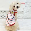 画像19: 犬服 ボーダー スマイル シンプル タンクトップ S M L XL 2XL 3XL 4XL 5XL 6XL 小型犬 中型犬 大型犬 春 夏 袖なし おしゃれ ペット服 doggystar ドッギースター  (19)