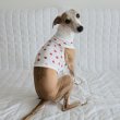画像5: イタグレ服 S M L XL 2XL 3XL 吸汗速乾 いちごメッシュ  クロップド タンクトップ 小型犬 中型犬 大型犬 夏 doggystar ドッギースター 即日発送できます (5)