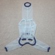 画像27: イタグレ服 S M L XL 2XL 3XLシースルードット柄 ロンパース つなぎ 小型犬 中型犬 大型犬 春夏 doggystar ドッギースター 6/15より発送出来ます (27)