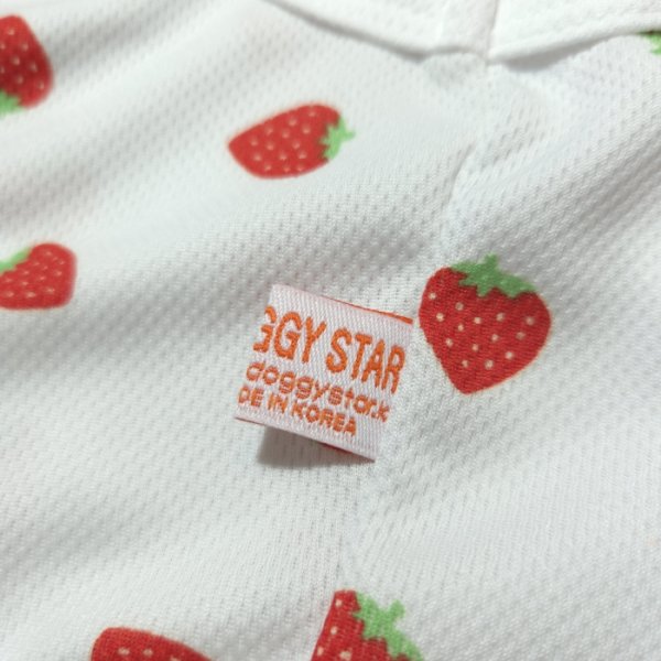 画像12: フレブル服  L XL 2XL 3XL 4XL 5XL 吸汗速乾 いちごメッシュ  クロップド タンクトップ 中型犬 大型犬 フレンチブルドッグ パグ 夏 doggystar ドッギースター 7月中旬発送 (12)