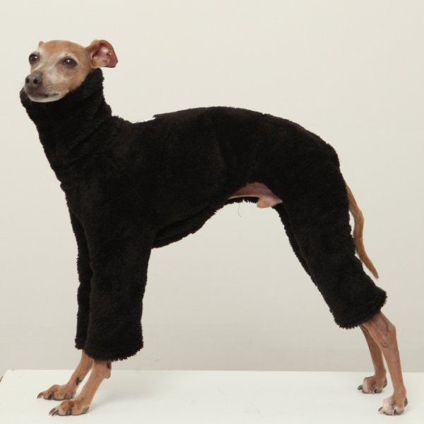 画像20: イタグレ服 S M L XL 2XL 3XL ボア フリース ロンパース つなぎ 小型犬 中型犬 大型犬 冬服 doggystar ドッギースター 即日発送出来ます (20)