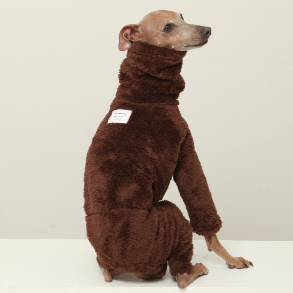 画像29: イタグレ服 S M L XL 2XL 3XL ボア フリース ロンパース つなぎ 小型犬 中型犬 大型犬 冬服 doggystar ドッギースター 即日発送出来ます (29)