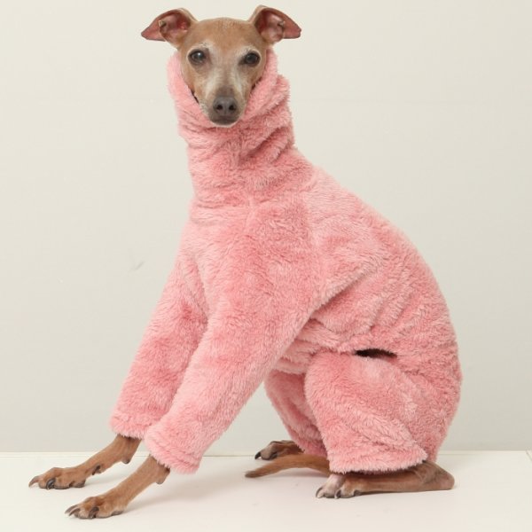 画像35: イタグレ服 S M L XL 2XL 3XL ボア フリース ロンパース つなぎ 小型犬 中型犬 大型犬 冬服 doggystar ドッギースター 即日発送出来ます (35)