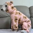 画像21: イタグレ服 S M L XL 2XL 3XL くまさん フリース ロンパース つなぎ 小型犬 中型犬 大型犬 冬服 韓国犬服 doggystar ドッギースター 9月初旬発送出来ます (21)