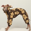 画像2: イタグレ服 S M L XL 2XL 3XL くまさん フリース ロンパース つなぎ 小型犬 中型犬 大型犬 冬服 韓国犬服 doggystar ドッギースター 9月初旬発送出来ます (2)