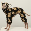 画像8: イタグレ服 S M L XL 2XL 3XL くまさん フリース ロンパース つなぎ 小型犬 中型犬 大型犬 冬服 韓国犬服 doggystar ドッギースター 9月初旬発送出来ます (8)
