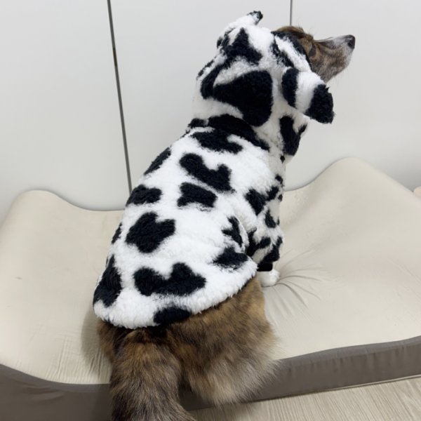 画像6: ウェルシュ コーギー 服 ウシさんボアパーカー Tシャツ 2XL 3XL 4XL 5XL中型犬 大型犬 秋冬 コーギー おしゃれ 犬服 doggystar ドッギースター  即日発送出来ます (6)