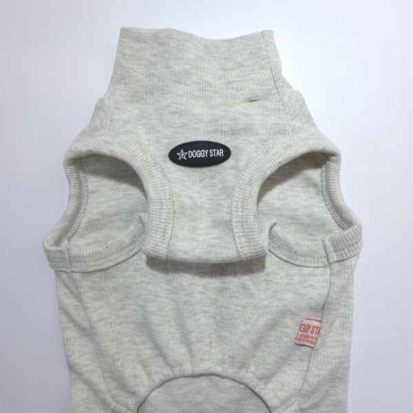 画像4: イタグレ服 S M L XL 2XL 3XL 無地リブ地タンクトップ Tシャツ 小型犬 中型犬 大型犬 春 夏服 doggystar ドッギースター ９/２８より発送 (4)