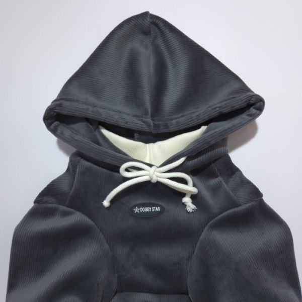 画像19: フレブル 服 コーデュロイパーカーTシャツ 秋冬 L XL 2XL 3XL 4XL 5XL フレンチブルドッグ イングリッシュブルドッグ  パグ ペット服 犬服 doggystar ドッギースター  10月初旬発送出来ます (19)