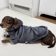 画像8: ダックスフンド 服 Tシャツ コーデュロイ パーカー 小型犬 中型犬 S M L XL 冬 ダックス おしゃれ 犬 洋服 doggystar ドッギースター 10月初旬発送 (8)