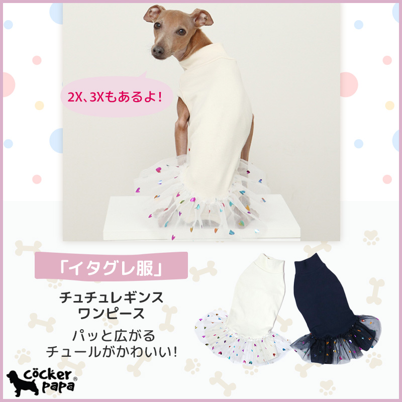 cocker papa(コカパパ)doggy star(ドッギースター)イタグレ服を