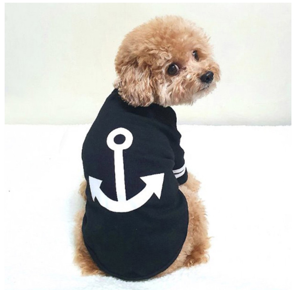 犬服 おしゃれ 長袖 Tシャツ Xs S M L Xl 小型犬 中型犬 春夏 マリン Cocker Papa