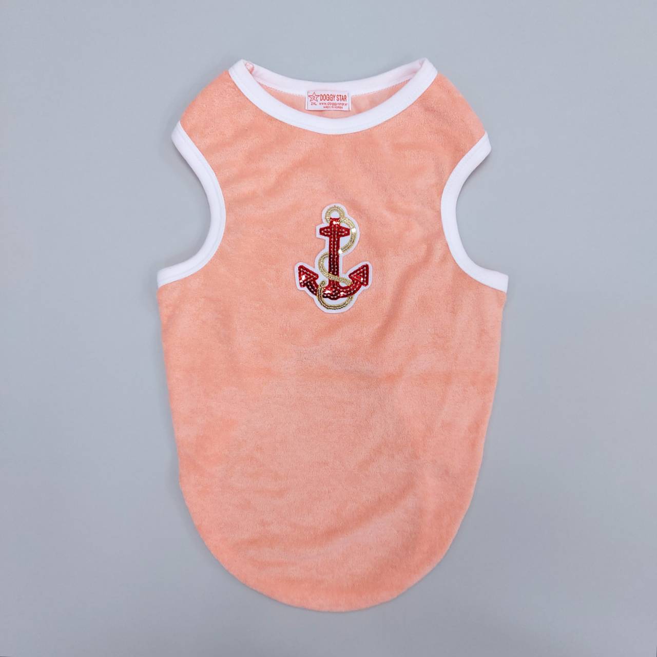 大型犬服 イカリタオル地タンクトップ ２xl Cocker Papa